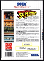 Superman The Man of Steel Back CoverThumbnail
